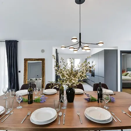 Вилла Beautiful New With A Pool, Near Sandy Beach, Large Garden - By Traveler Tourist Agency Krk Id 2384 Привлака