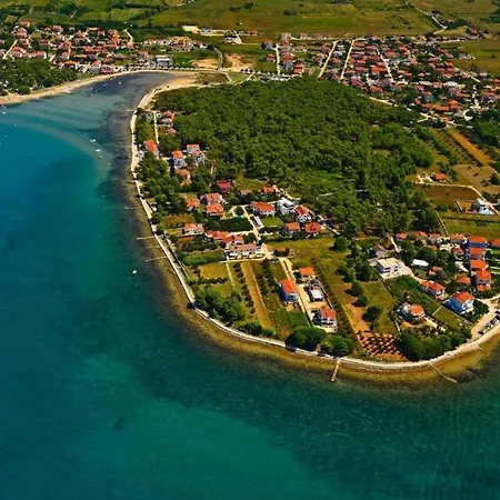 Beautiful New With A Pool, Near Sandy Beach, Large Garden - By Traveler Tourist Agency Krk Id 2384 Privlaka (Zadar)